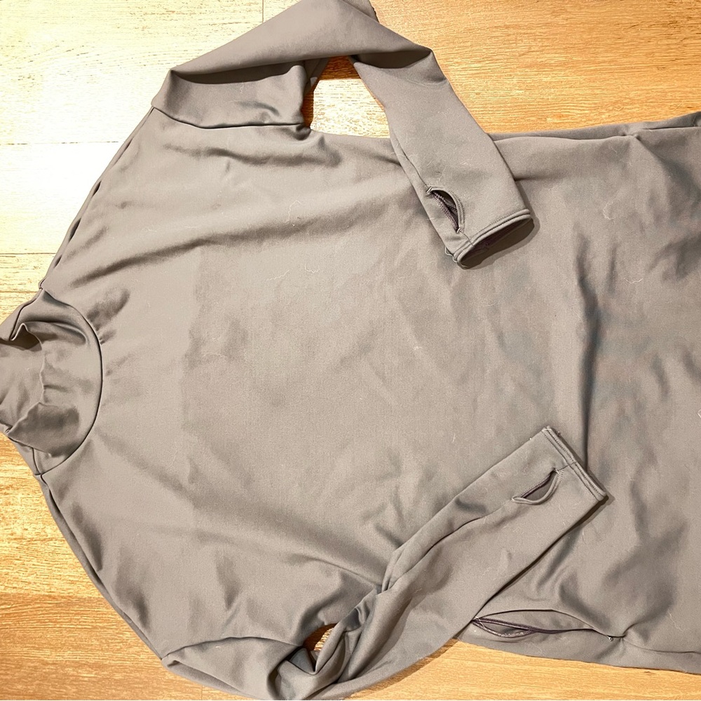 Sweaty Betty Charcoal Long Sleeve Top